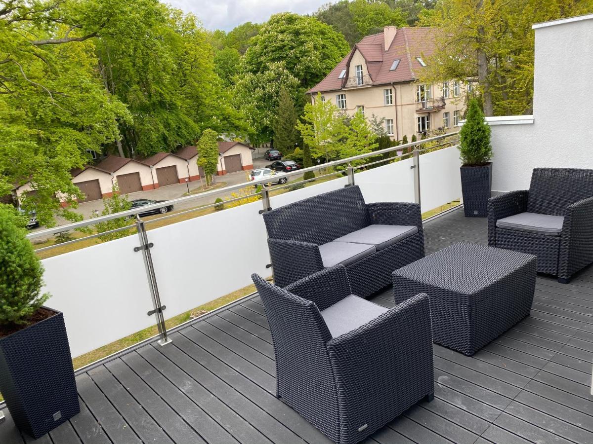 Apartament Przy Parku Z Duzym Tarasem ,Prywatny Parking Apartment ชวีโนวิชแจ ภายนอก รูปภาพ